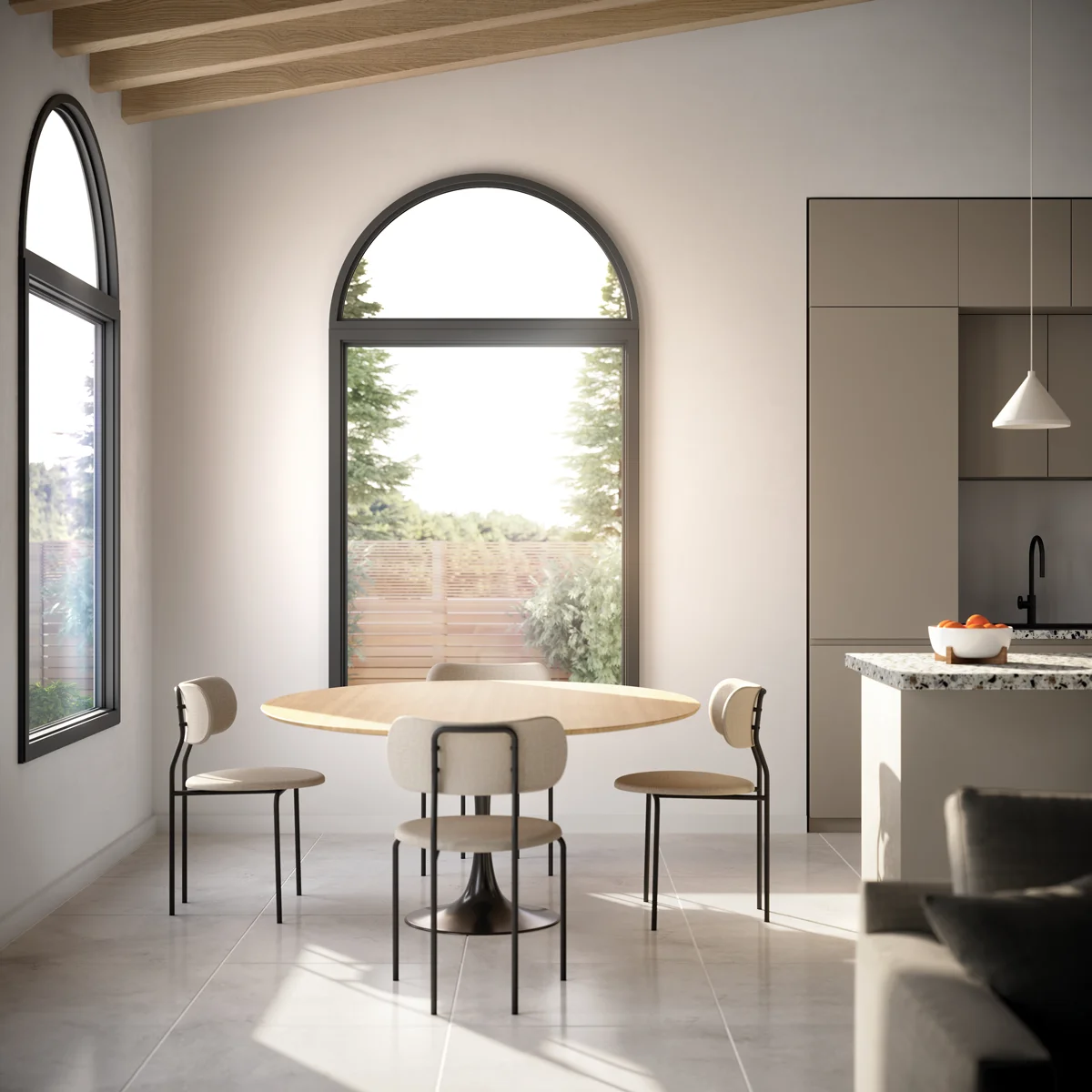 Specialty shape window replacement in the Bay Area — marvin · essential