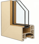 Clad wood material icon